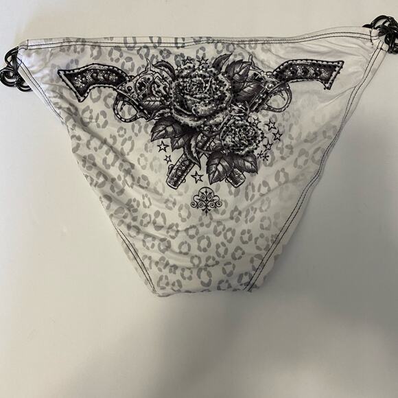 NWT sinful by Affliction Sarasota chain bikini bottom large - Picture 4 of 6
